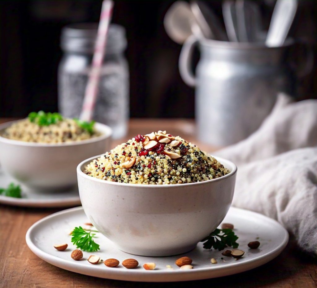 recipe to cook quinoa in microwave
