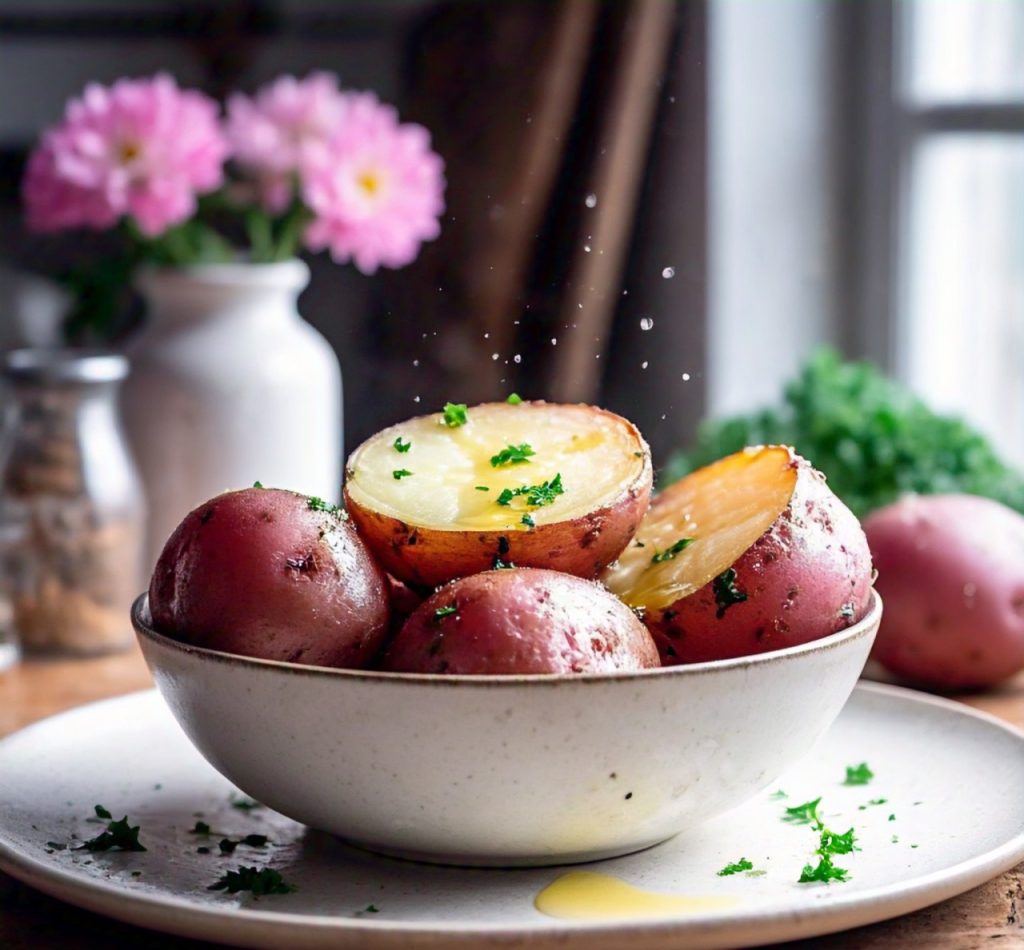 recipe to cook red potatoes in microwave 