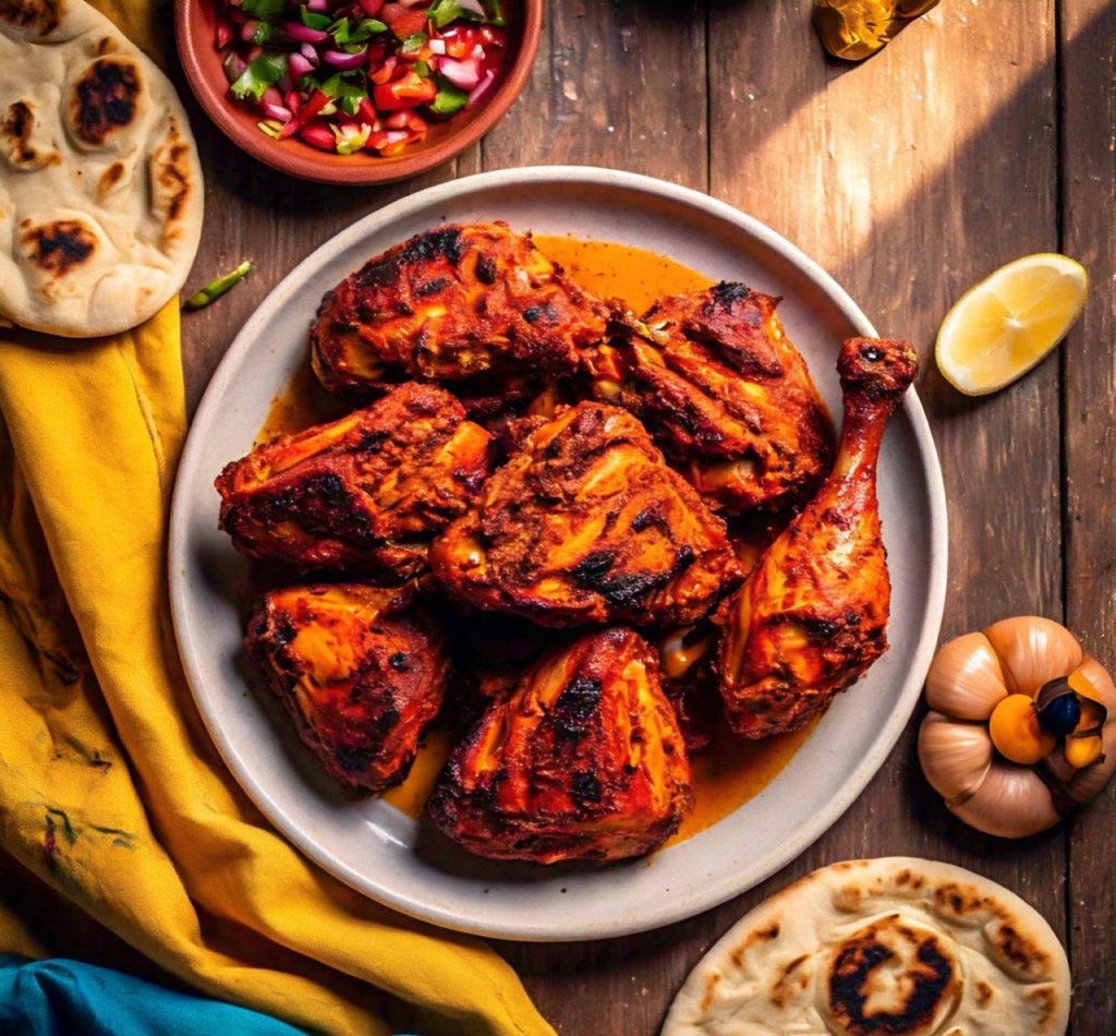 chicken tandoor recipe to cook in microwave