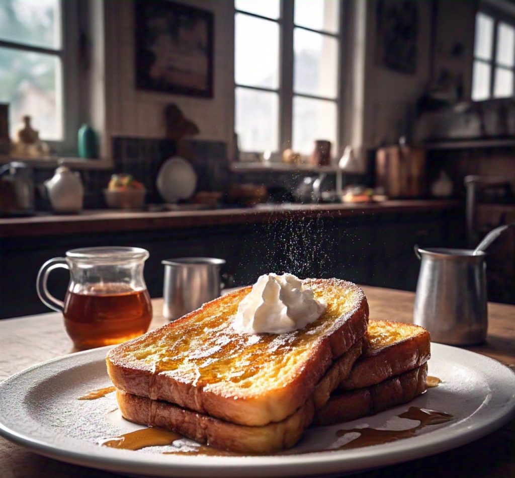 recipe to cook french toast in microwave