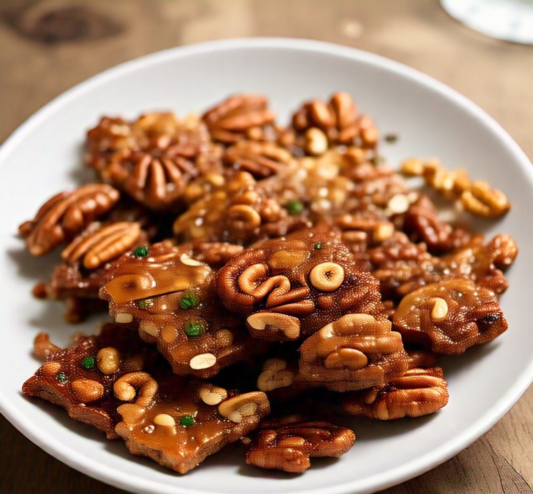 pecan brittle recipe to cook in the microwave