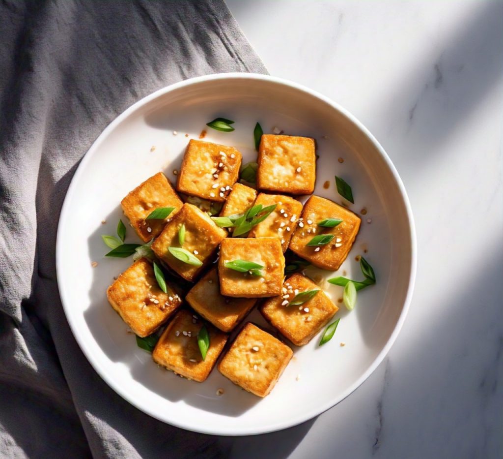 recipe to cook tofu in the microwave