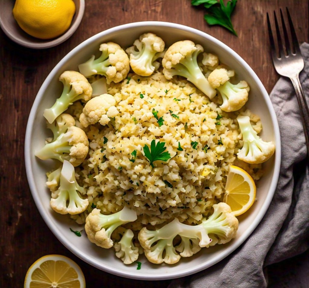 recipe for microwave cauliflower rice