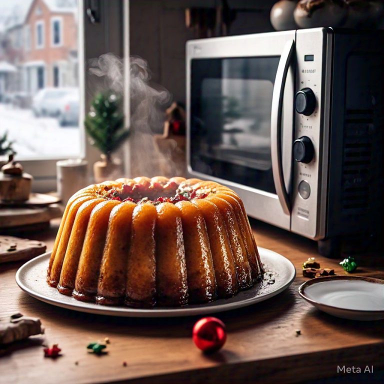 microwave christmas spudding recipe
