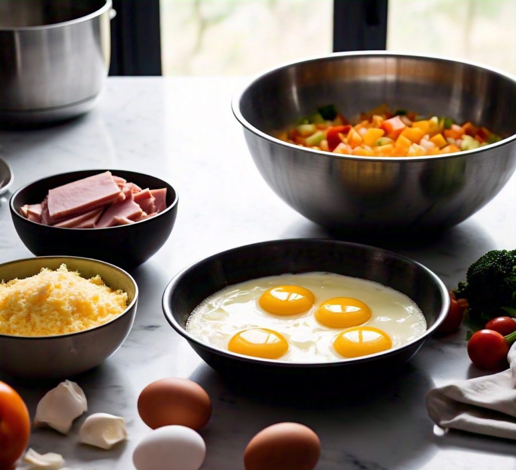recipe to cook omelette in the microwave