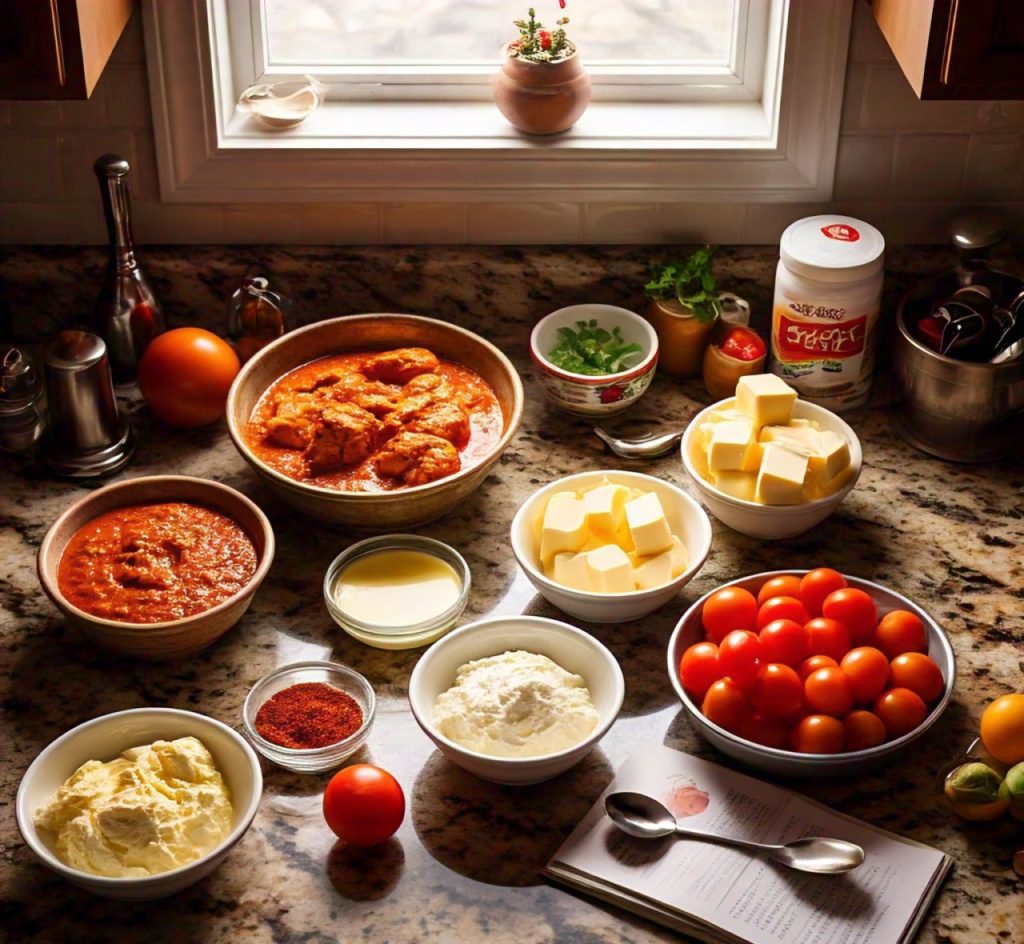microwave recipe for butter chicken