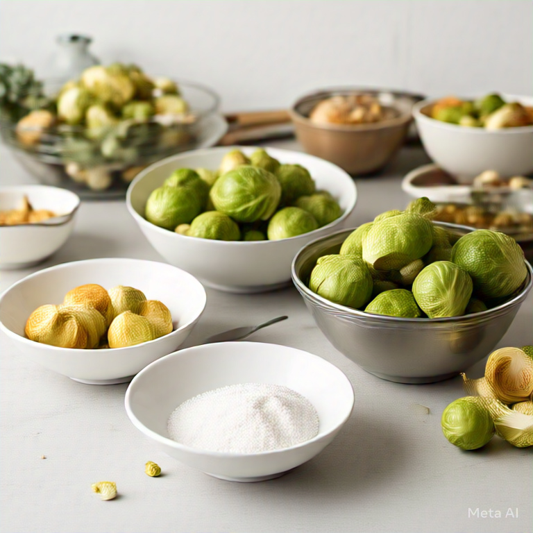 recipe to cook brussels sprouts in microwave