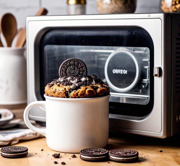 microwave recipe for oreo mug cake