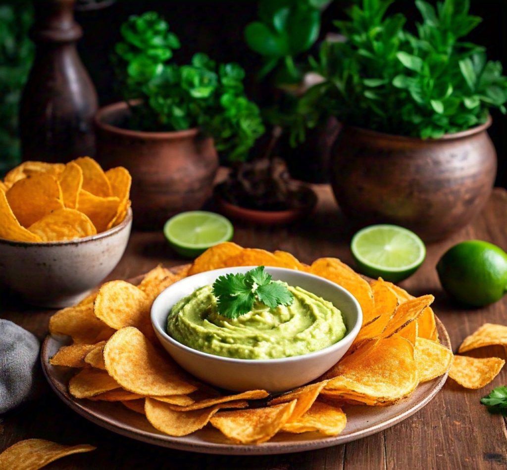 recipe to cook potato chips in the microwave