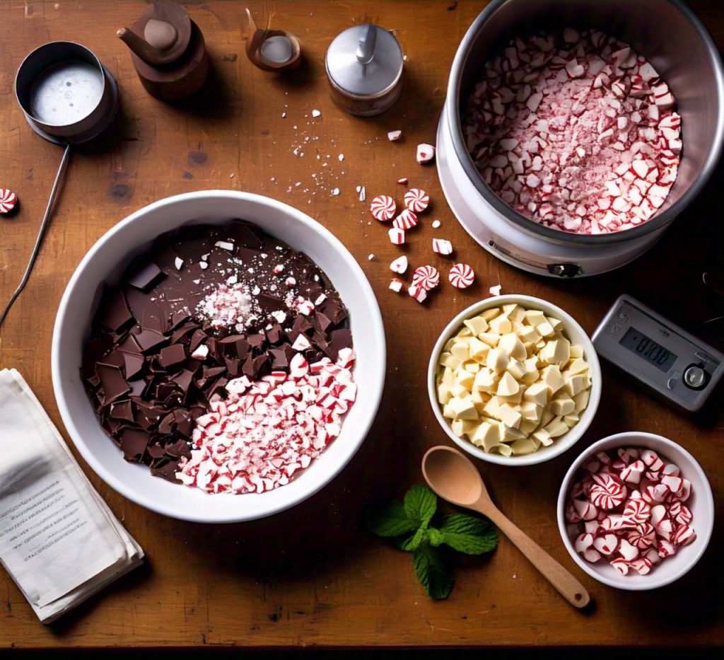recipe for cooking peppermint bark in the microwave
