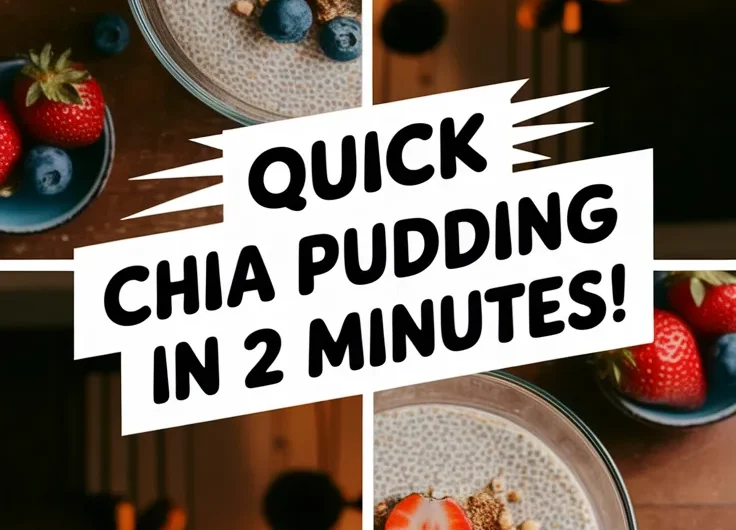 2-Minute Microwave Chia Pudding (No Overnight Wait)