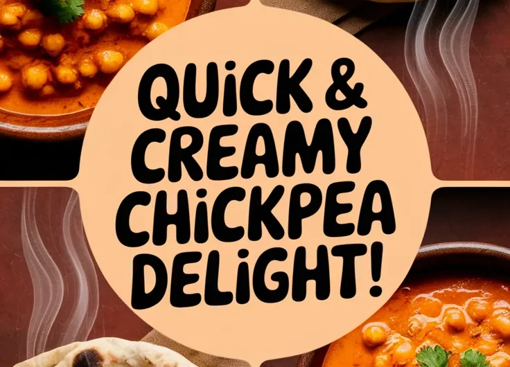 2-Minute Microwave Chickpea Tikka Masala