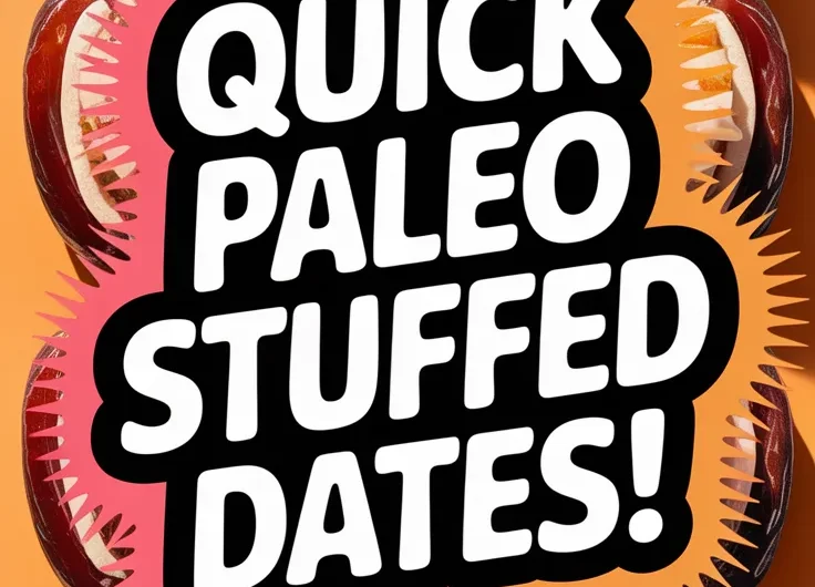 2-Minute Microwave Stuffed Dates (Paleo-Friendly)