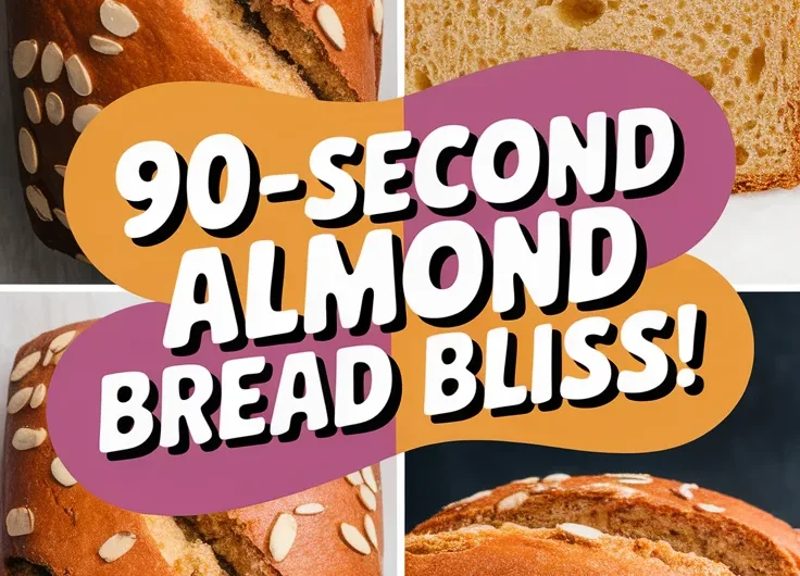Easy 90-Second Almond Bread
