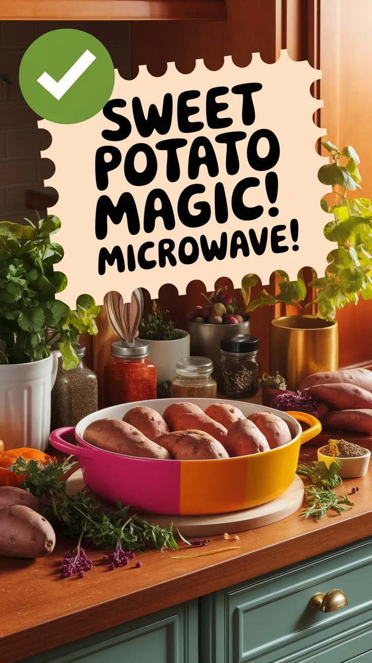 Delicious sweet potatoes ready to be baked in an Anyday microwave dish.