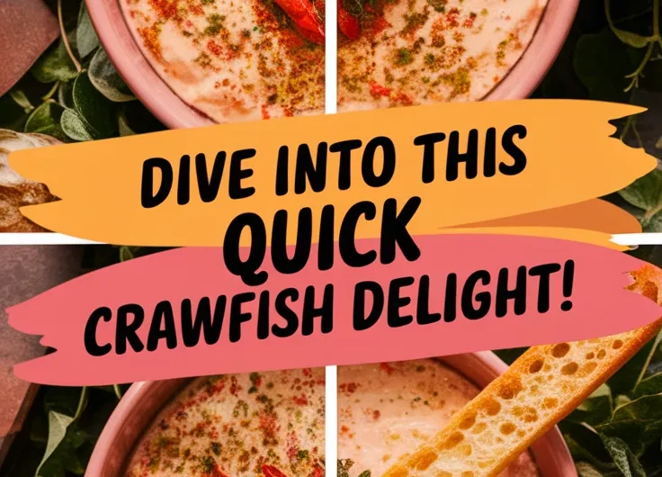 Bayou Crawfish Dip – Microwave Made