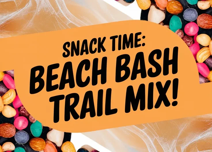 Beach Bash Trail Mix (No-Bake Microwave Fix)
