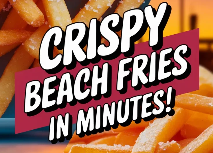 Beach Boardwalk Fries (Microwave-Fried Style)