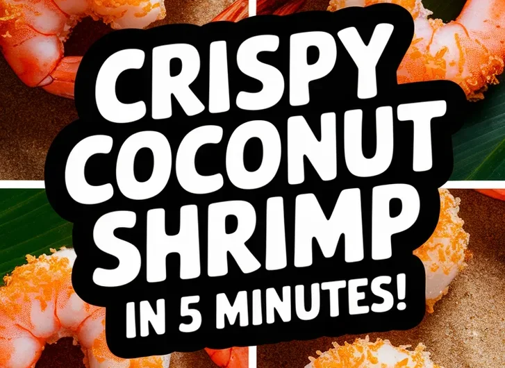 Beachy Coconut Shrimp (Microwave-Fried Flavor)