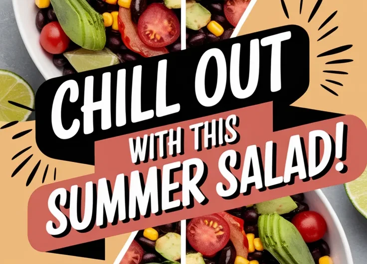 Black Bean Salad – Summer Chill (Microwave Prepped)