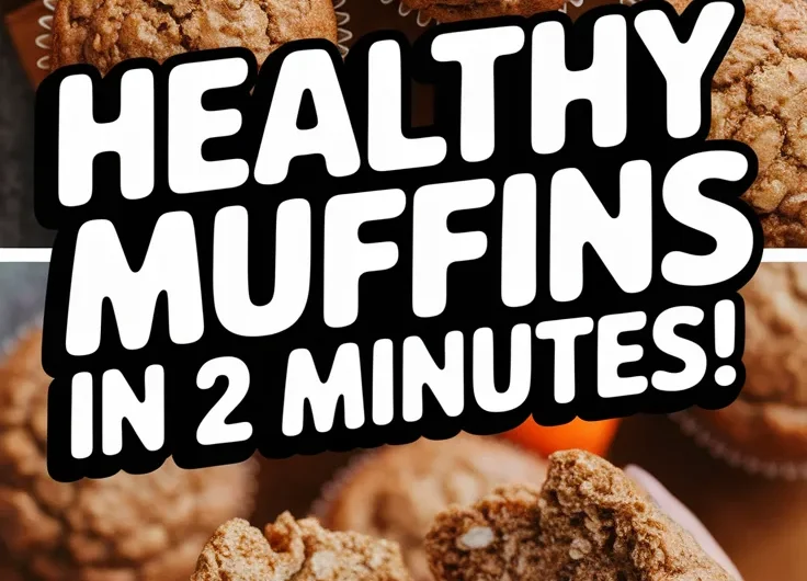 Healthy & Easy Microwave Bran Muffins