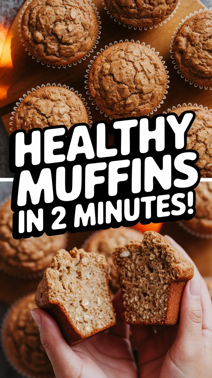 Delicious and Healthy Bran Muffins Ready in Minutes