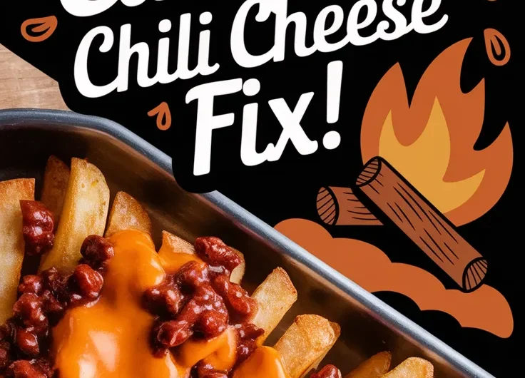 Camping Chili Cheese Fries (Microwave-Assembled)