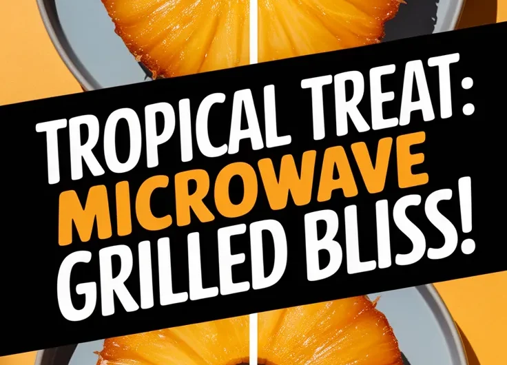 Caramelized Pineapple Delight (Microwave-Grilled)