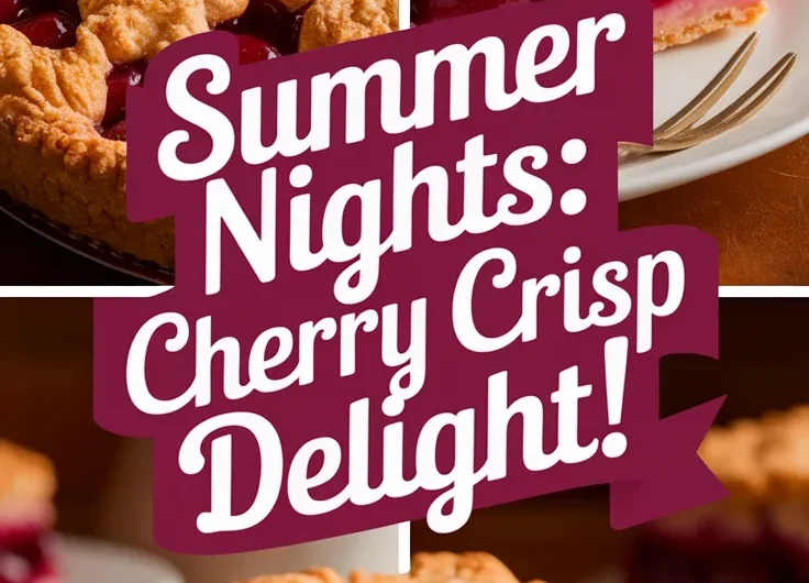 Cherry Crisp for Summer Nights (Microwave)
