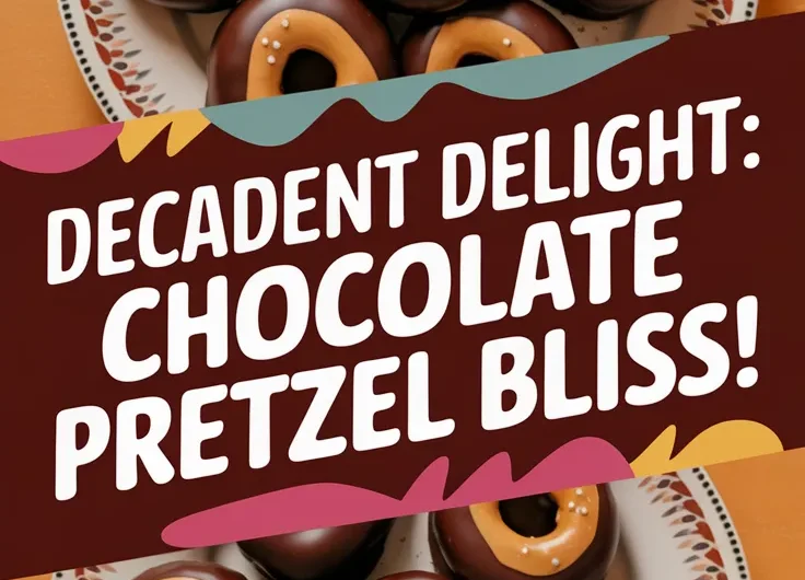 Chocolate Dipped Pretzels (Microwave Melt Method)