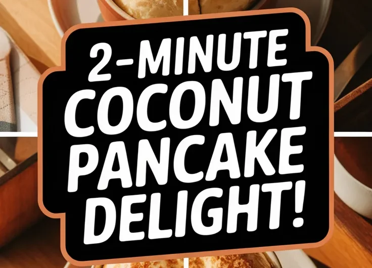 2-Minute Microwave Coconut Flour Pancake Mug