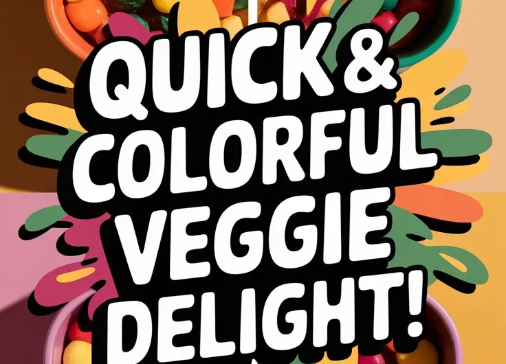 Colorful Veggie Ratatouille via Microwave