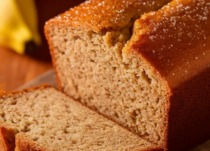 Copycat Starbucks Banana Bread (Microwave Loaf)
