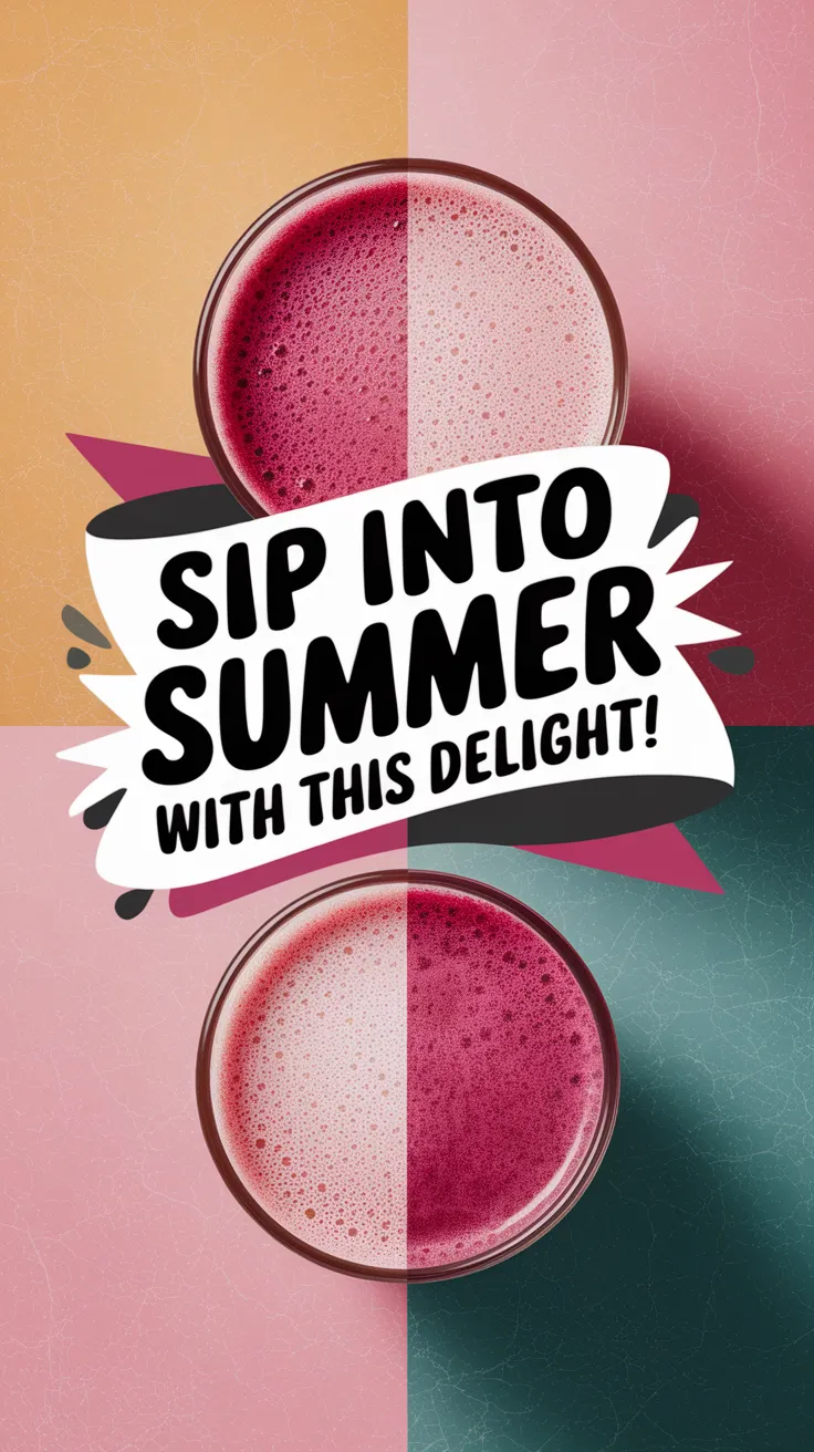 Refreshing Copycat Starbucks Pink Drink made with microwave berry base
