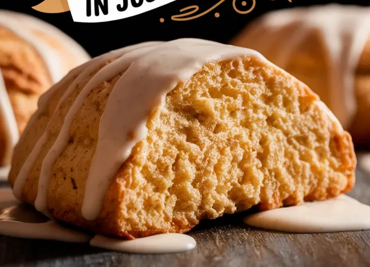 Copycat Starbucks Vanilla Scone (Microwave Bake)