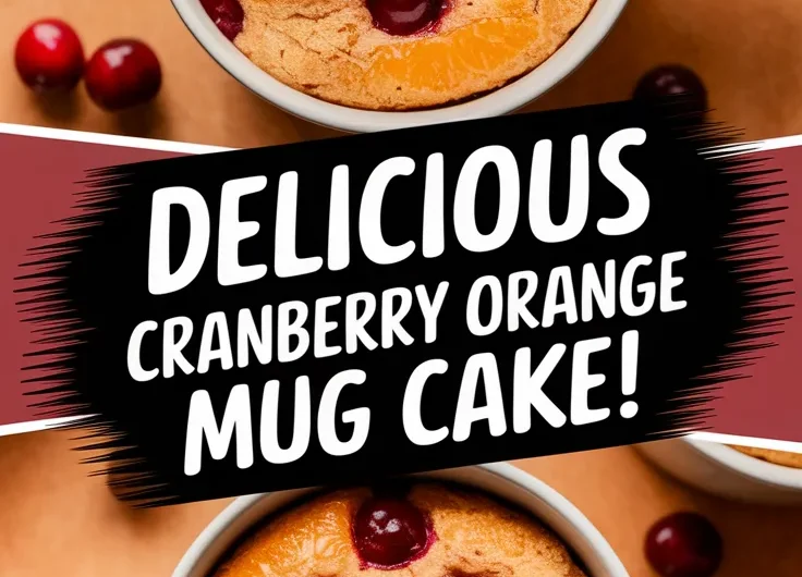 Microwave Cranberry Orange Mug