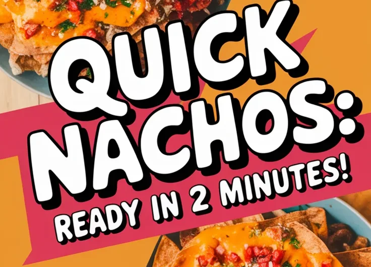 Easy 2-Minute Cheese Nachos