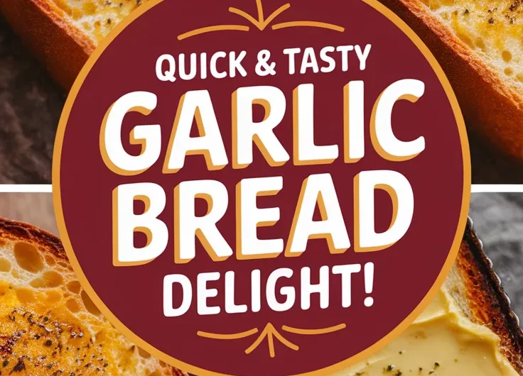 Easy 2-Minute Garlic Bread