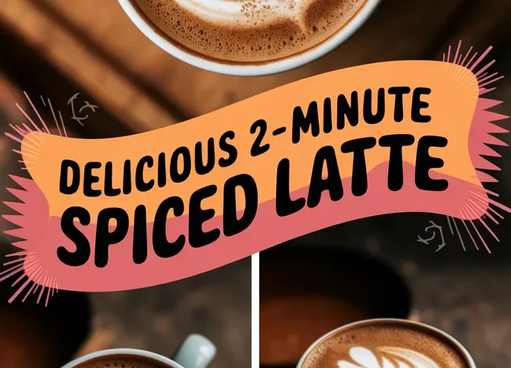 Easy 2-Minute Spiced Latte