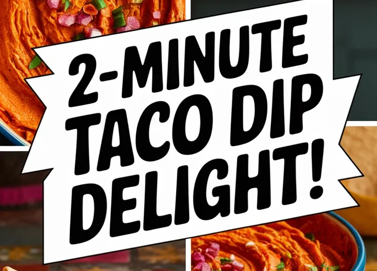 Easy 2-Minute Taco Dip