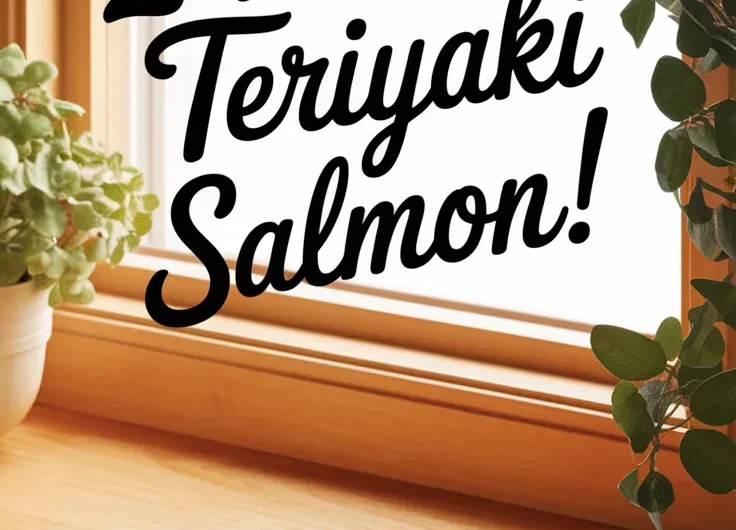 Easy 2-Minute Teriyaki Salmon
