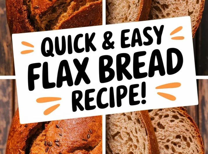 Easy 90-Second Flax Bread