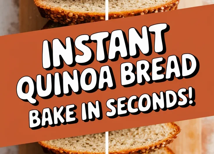 Easy 90-Second Quinoa Bread