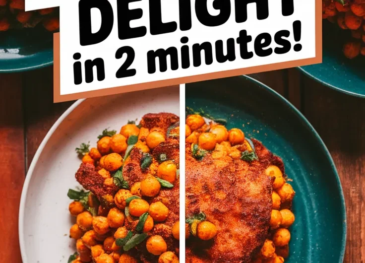Easy 2-Minute Chickpea Tikka