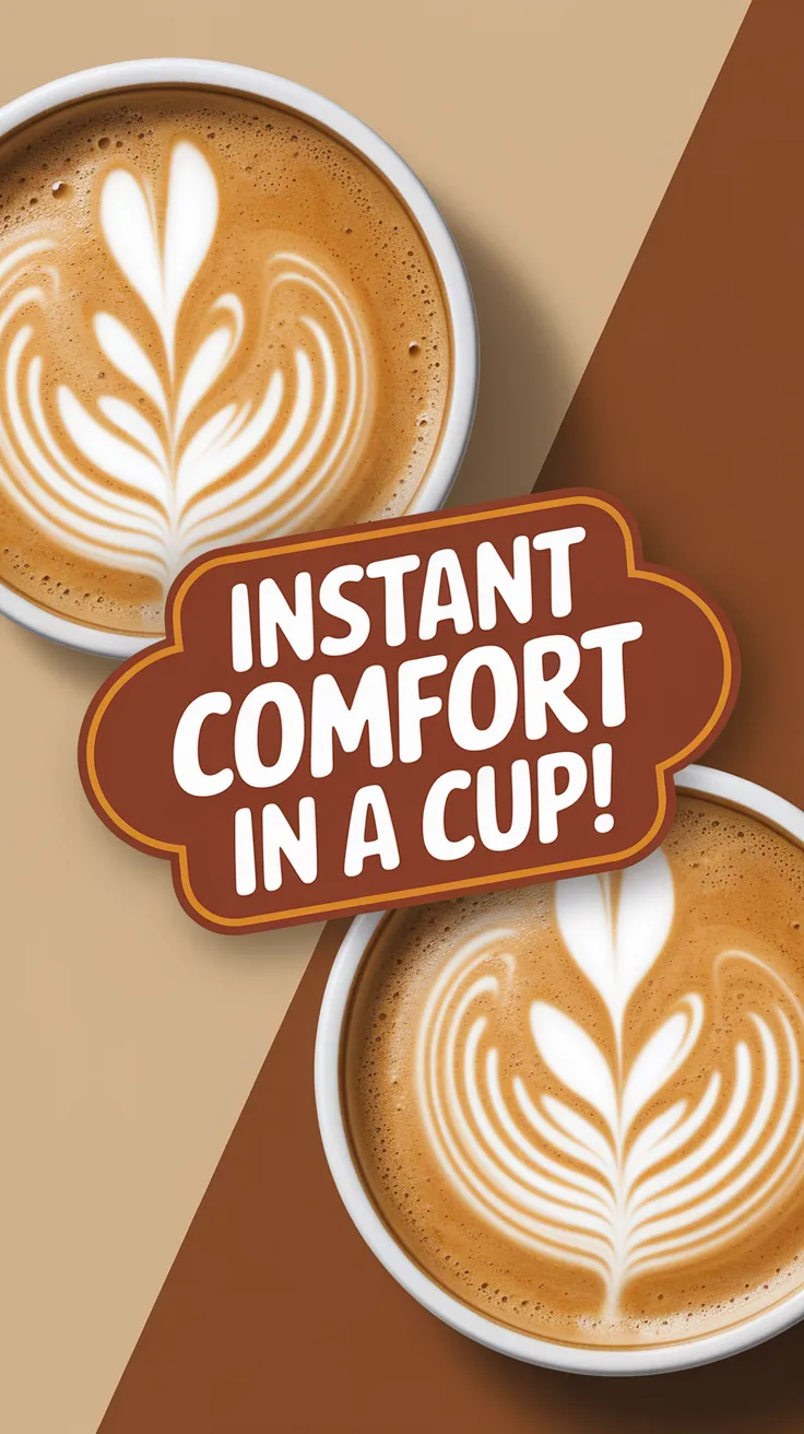 Delicious golden milk latte topped with latte art, perfect for a quick 2-minute recipe.