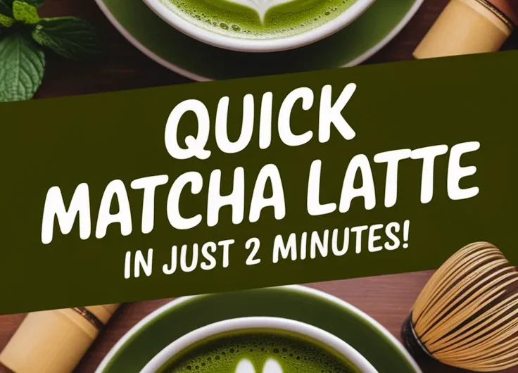 Easy 2-Minute Matcha Latte
