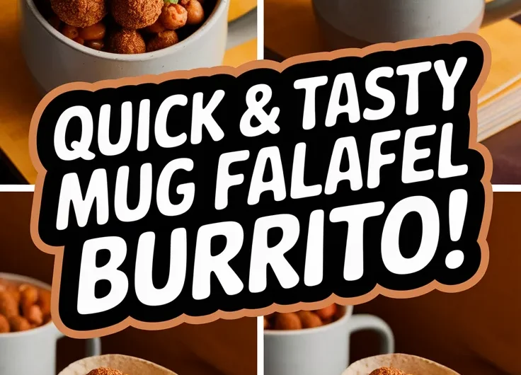Easy Mug Falafel Burrito
