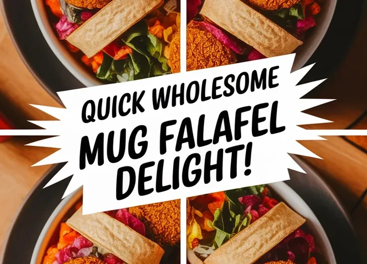 Easy Mug Falafel Gyro