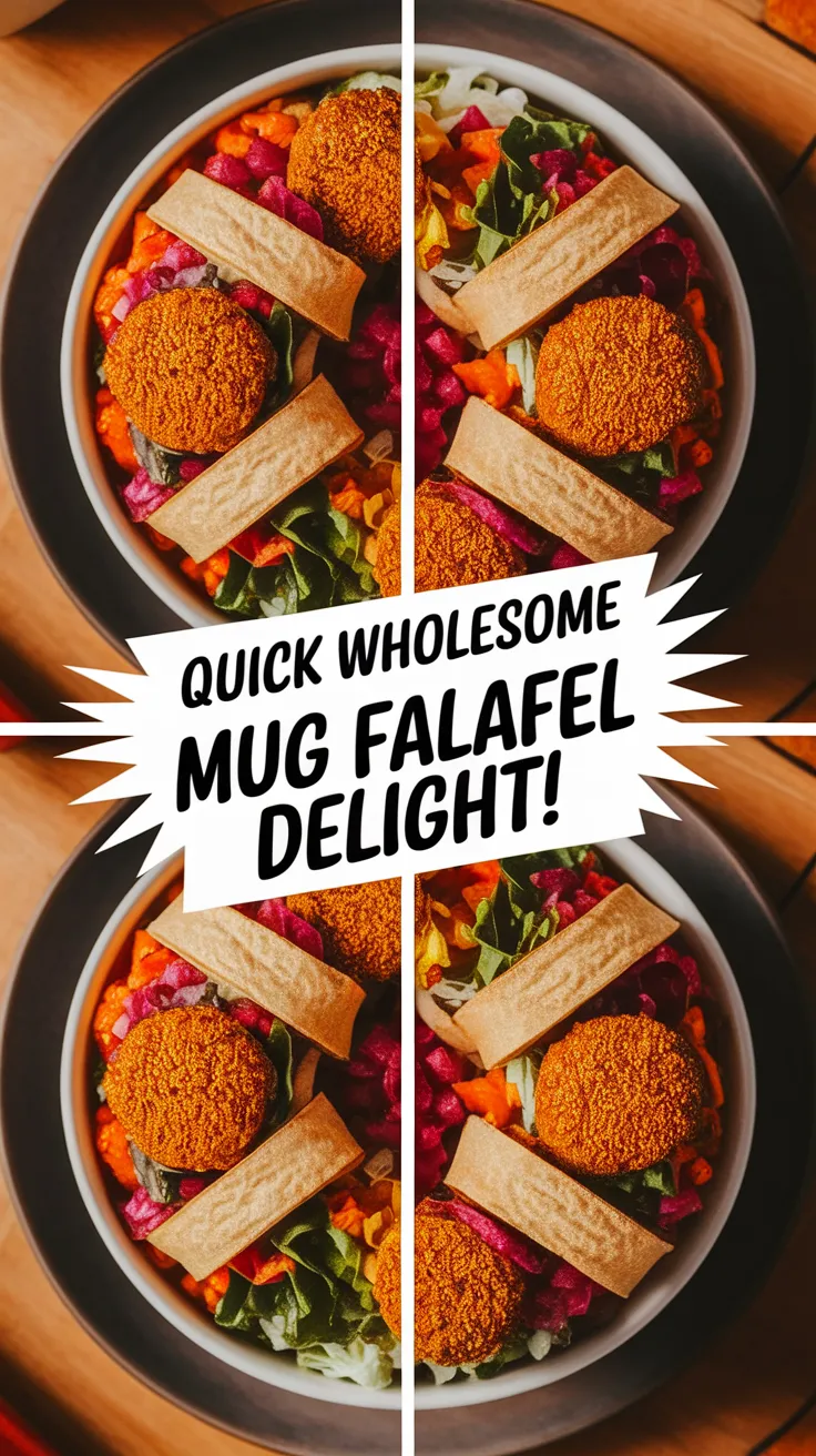 Delicious mug falafel gyro with colorful vegetables and wraps
