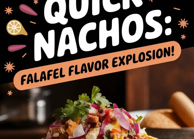 Easy Mug Falafel Nachos